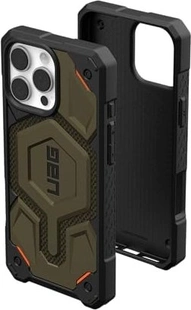 UAG Monarch Pro Kevlar case with MagSafe для Apple iPhone 16 Pro Max Kevlar element зеленый