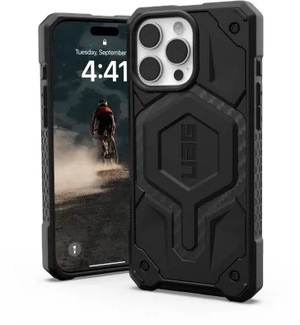 UAG Monarch Pro case with MagSafe для Apple iPhone 16 Pro Max carbon Fiber