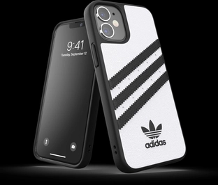 adidas Moulded case Samba для Apple iPhone 12 mini белый/черный