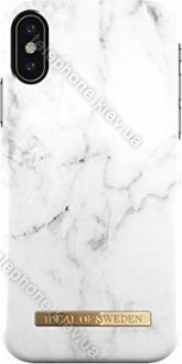 iDeal of Sweden Fashion case white Marble for Apple iPhone XS 