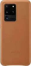 Samsung Leather Cover для Galaxy S20 Ultra brown