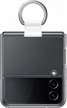 Samsung clear Cover with ring для Galaxy Z Flip 4 transparent