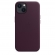 Apple iPhone 13 Leather Case with MagSafe Dark Cherry 