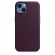 Apple iPhone 13 Leather Case with MagSafe Dark Cherry 