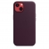 Apple iPhone 13 Leather Case with MagSafe Dark Cherry 