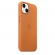 Apple iPhone 13 Leather Case with MagSafe Golden Brown 