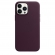 Apple iPhone 13 Pro Max Leather Case with MagSafe Dark Cherry 