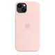 Apple iPhone 13 Silicone Case with MagSafe Chalk Pink