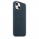 Apple iPhone 13 Silicone Case with MagSafe Abyss Blue 