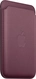 Apple iPhone Feingewebe wallet with MagSafe mulberry