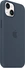 Apple silicone case with MagSafe для iPhone 14 sturmblau