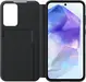 Samsung Smart View wallet case for Galaxy A55 5G black