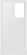 Samsung clear Protective Cover for Galaxy Note 20 Ultra white 
