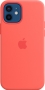 Apple iPhone 12/iPhone 12 Pro Silicone Case with MagSafe Pink Citrus 