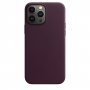 Apple iPhone 13 Pro Max Leather Case with MagSafe Dark Cherry 