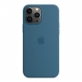 Apple iPhone 13 Pro Max Silicone Case with MagSafe Blue Jay (MM2Q3ZM/A)