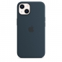 Apple iPhone 13 Silicone Case with MagSafe Abyss Blue (MM293ZM/A)