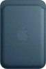 Apple iPhone Feingewebe wallet with MagSafe pacific синий