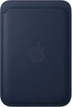 Apple iPhone Feingewebe wallet with MagSafe deep blue