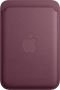 Apple iPhone Feingewebe wallet with MagSafe Mulberry 