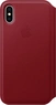 Apple leather Folio case для iPhone X красный