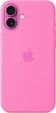 Apple silicone case with MagSafe для iPhone 16 Plus peony