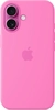 Apple silicone case with MagSafe для iPhone 16 peony