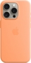Apple silicone case with MagSafe for iPhone 15 Pro Sorbet orange (MT1H3ZM/A)