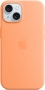 Apple silicone case with MagSafe for iPhone 15 Sorbet orange (MT0W3ZM/A)