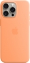 Apple silicone case with MagSafe for iPhone 15 Pro Max Sorbet orange (MT1W3ZM/A)