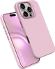 Decoded AntiMicrobial Silicone Back Cover для Apple iPhone 16 Pro Lilac фиолетовый
