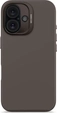 Decoded AntiMicrobial Silicone Back Cover для Apple iPhone 16 Phantom черный