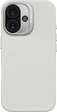 Decoded AntiMicrobial Silicone Back Cover для Apple iPhone 16 Stone серый