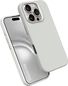 Decoded AntiMicrobial Silicone Back Cover для Apple iPhone 16 Pro Max Stone серый