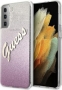 Guess Hard Cover Glitter Gradient Script for Samsung Galaxy S21+ pink (GUHCS21MPCUGLSPI)