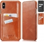 KAVAJ Dallas for Apple iPhone XS Max cognac-brown (G00351)