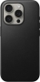 Nomad modern Leather case for Apple iPhone 15 Pro black 