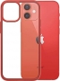 PanzerGlass clear case colour AntiBacterial Limited Edition for Apple iPhone 12 Pro Max red (0281)