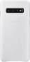 Samsung Leather Cover для Galaxy S10 white