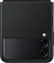Samsung Leather Cover для Galaxy Z Flip 3 black