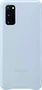 Samsung Leather Cover для Galaxy S20 blue coral