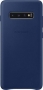 Samsung Leather Cover for Galaxy S10+ navy blue (EF-VG975LNEGWW)
