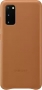 Samsung Leather Cover for Galaxy S20 brown 
