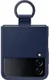 Samsung Silicone Cover with ring для Galaxy Z Flip 4 Navy