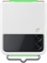 Samsung Silicone Cover with strap for Galaxy Z Flip 3 white (EF-GF711TWEGWW)