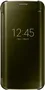 Samsung clear View Cover для Galaxy S6 Edge gold