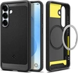 Spigen Rugged Armor (MagFit) для Samsung Galaxy S25 Matte черный