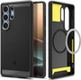 Spigen Rugged Armor (MagFit) для Samsung Galaxy S25 Ultra Matte черный