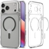 Spigen Ultra hybrid (MagFit) для Apple iPhone 17 Pro Max clear graphite