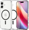 Spigen Ultra hybrid (MagFit) для Apple iPhone 17 clear graphite